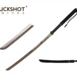 Buckshot Tactical Sword / Buckshot 39.5″ Overall Military Combat Two-Hand Katana + Sheath