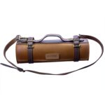 Ginza Steel Full Grain Leather / Vagabond Knife Roll